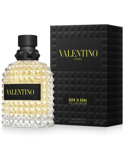 Valentino Uomo Born In Roma Yellow Dream Edt 3.4oz Spray