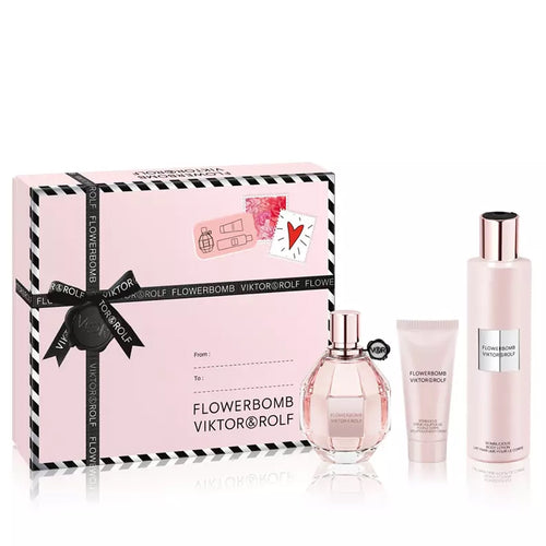 Set Flowerbomb 3pc. Edp 3.4oz Spray