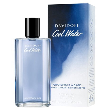 Cool Water Grapefruit & Sage For Men Edt 4.2oz Spray