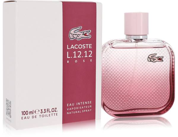 Lacoste Rose Eau Intense Edt 3.3oz Spray