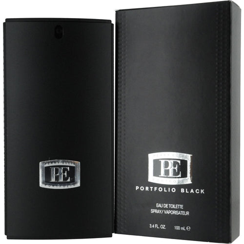 Portfolio Black Men Edt 3.4oz Spray