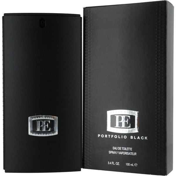 Portfolio Black Men Edt 3.4oz Spray