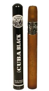 Cuba Black  For Men Edt 1.1oz Spray