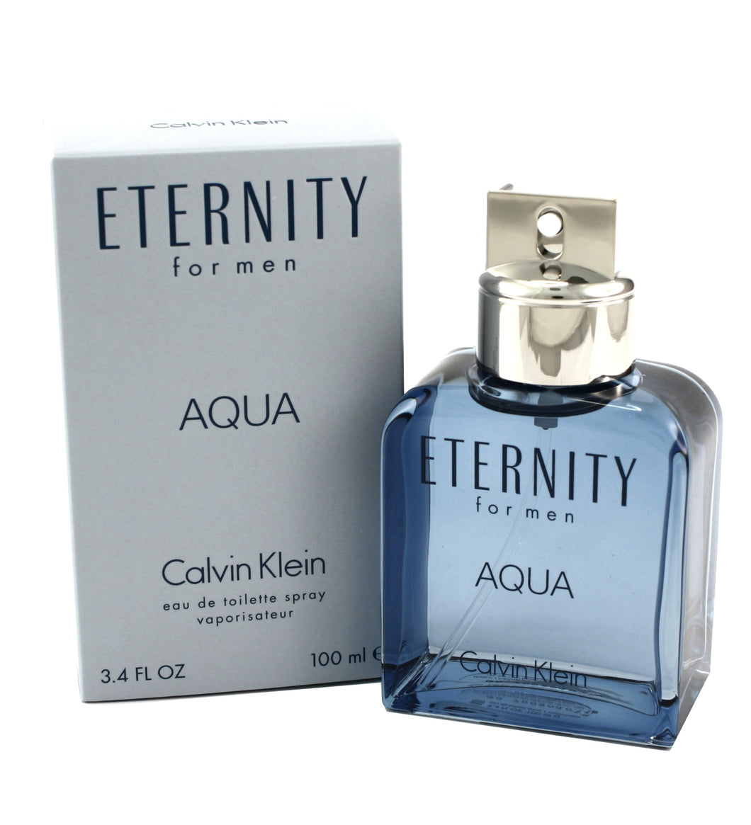Eternity Aqua For Men Edt 3.4oz Spray