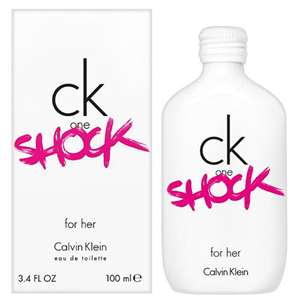 CK One Shock For Her Edt 3.4oz Spray