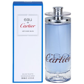 Eau de Cartier Vetiver Bleu Edt 6.8oz Spray