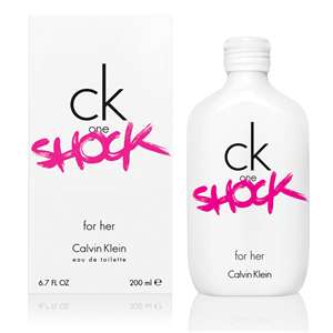 CK One Shock For Her Edt 6.8oz Spray