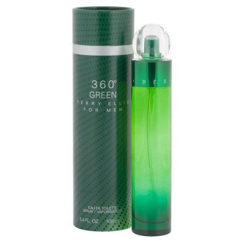 360 Green Men Edt 3.4oz Spray