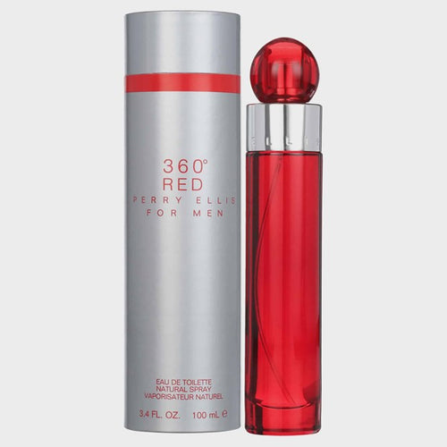 360 Red For Men Edt 3.4oz Spray