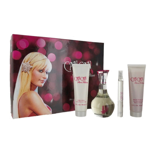 Set Can Can 4pc. Edp 3.4oz Spray