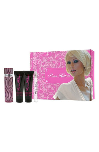 Set Paris Hilton For Women 4pc. Edp 3.4oz Spray
