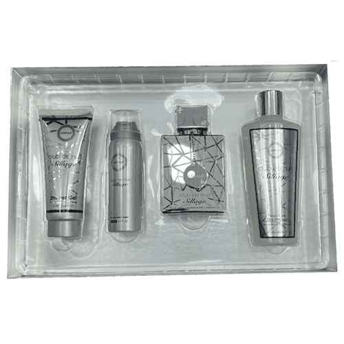 Set Club de Nuit Sillage For Men 4pc. Edp 3.6oz Spray