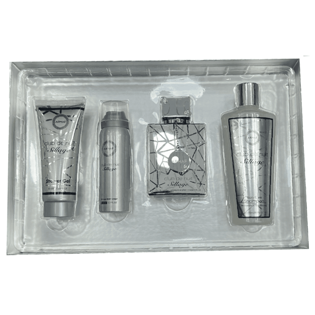 Set Club de Nuit Sillage For Men 4pc. Edp 3.6oz Spray