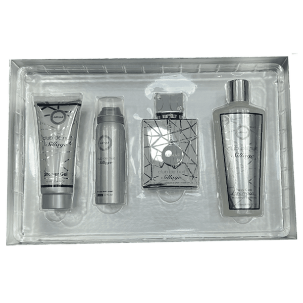 Set Club de Nuit Sillage For Men 4pc. Edp 3.6oz Spray