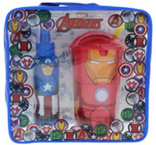 Kids Set Avenger Vanity Bag 3pc Edt 3.4 oz Spray