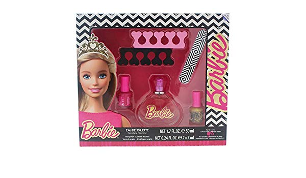 Kids Set Barbie 6pc Edt 1.7 oz Spray