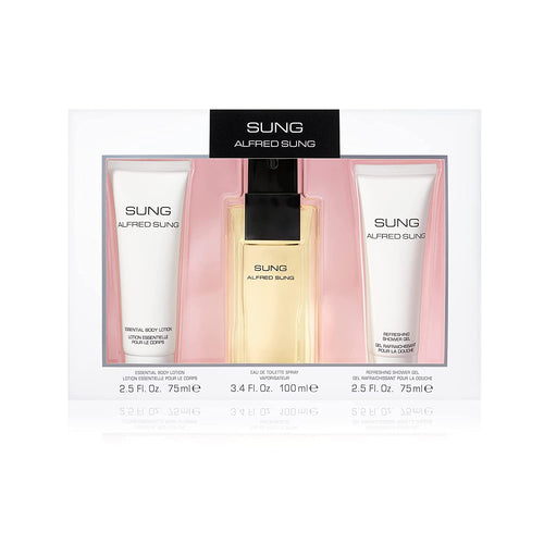 Set Sung For Women 3pc. Edt 3.3oz Spray