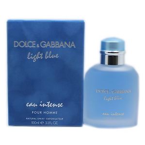 Light Blue Intense Pour Homme Edp 3.4oz Spray
