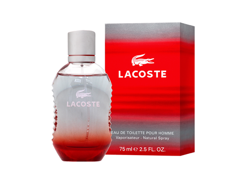 Lacoste Red Style in Play For Men Edt 2.5oz Spray