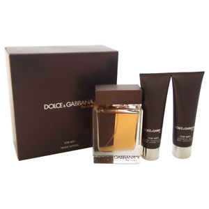 Set D&G The One For Men 3pc Edt 3.3oz Spray