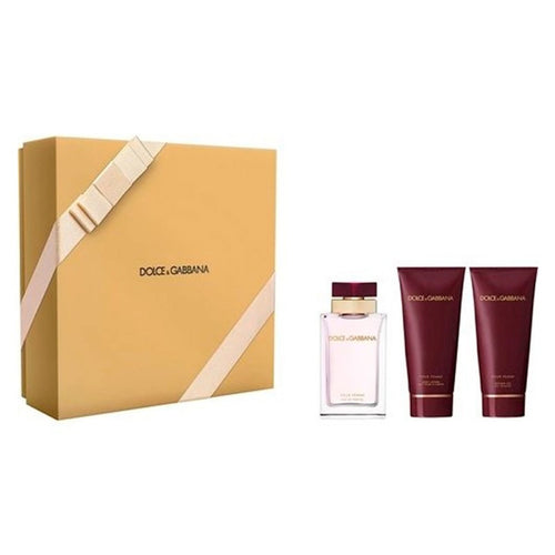 Set Dolce & Gabbana Pour Femme 3pc Edt 3.3oz Spray