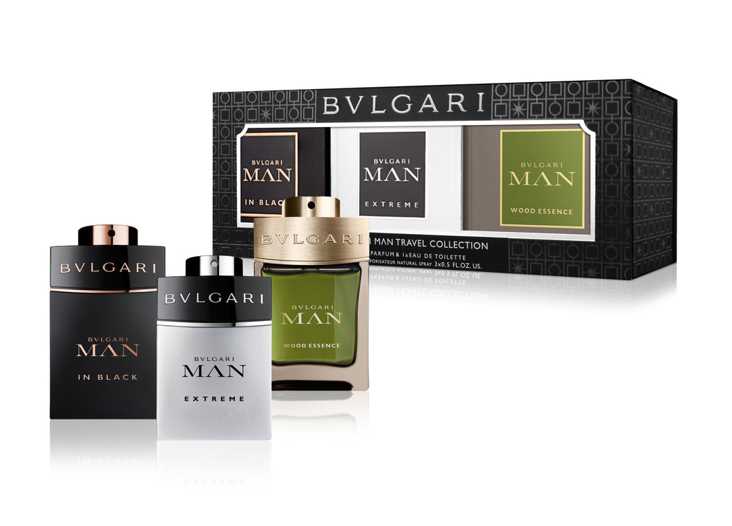 Mini Set Bvlgari Man 3 x 0.5oz Spray