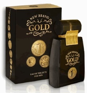 New Brand Gold For Men Edt 3.3oz Spray