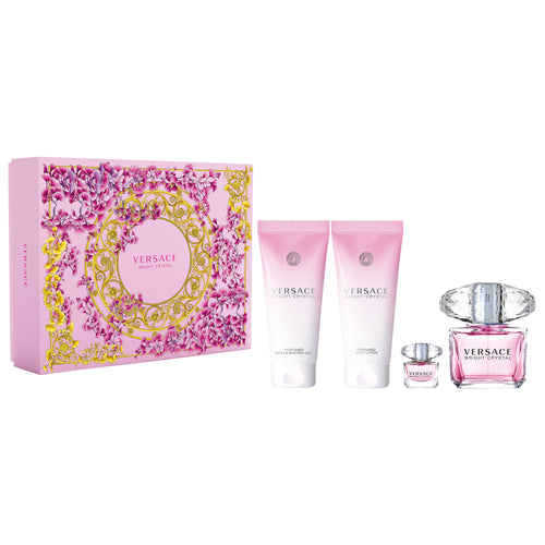 Set Bright Crystal 4pc. Edt 3.0oz Spray