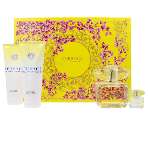 Set Yellow Diamond 4pc. Edt 3.0oz Spray