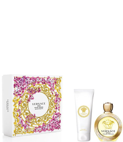 Set Versace Eros Pour Femme 2pc. Edt 3.4oz Spray