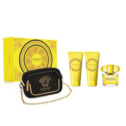 Set Yellow Diamond 4pc. Edt 3.0oz Spray