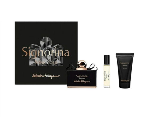 Set Signorina Misteriosa 3pc Edp 3.4oz Spray