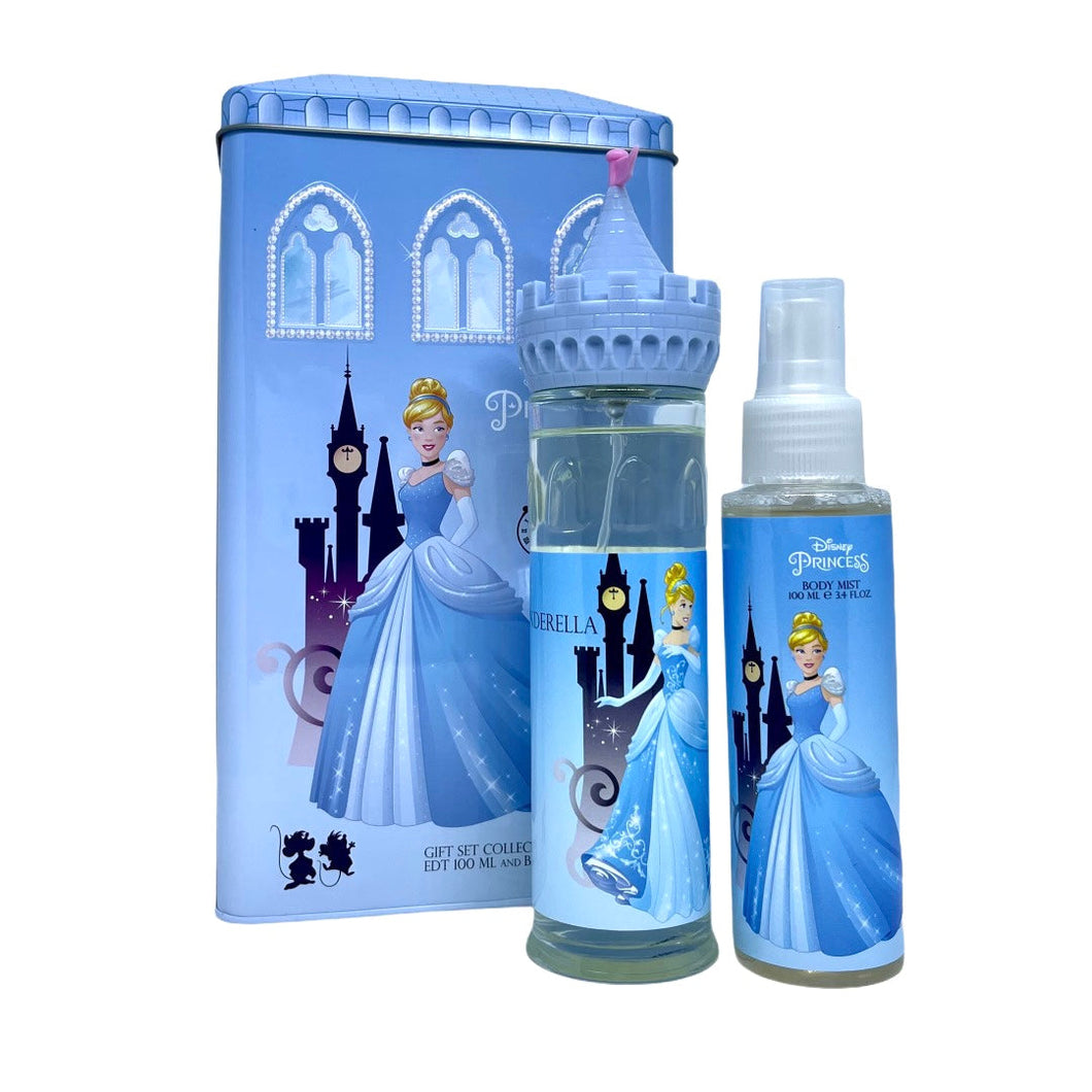 Kids Cinderella Castle Set Edt 3.4oz Spray