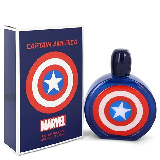 Kids Marvel Captain America Edt 3.4oz Spray
