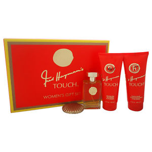 Set Touch F. Hayman For Woman 4 Pc Edt 3.4oz Spray