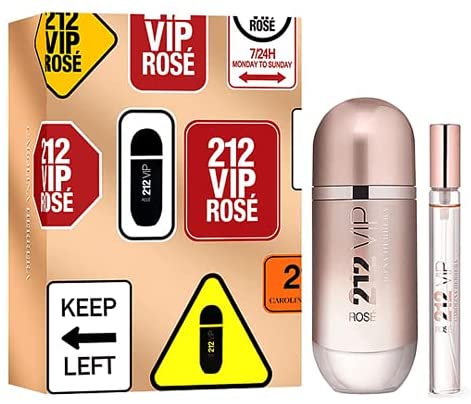 Set 212 VIP Rose 2pc. Edp 2.7oz Spray