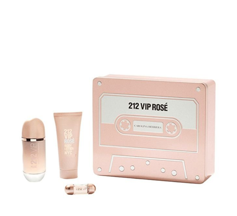 Set 212 VIP Rose 3pc. Edp 2.7oz Spray