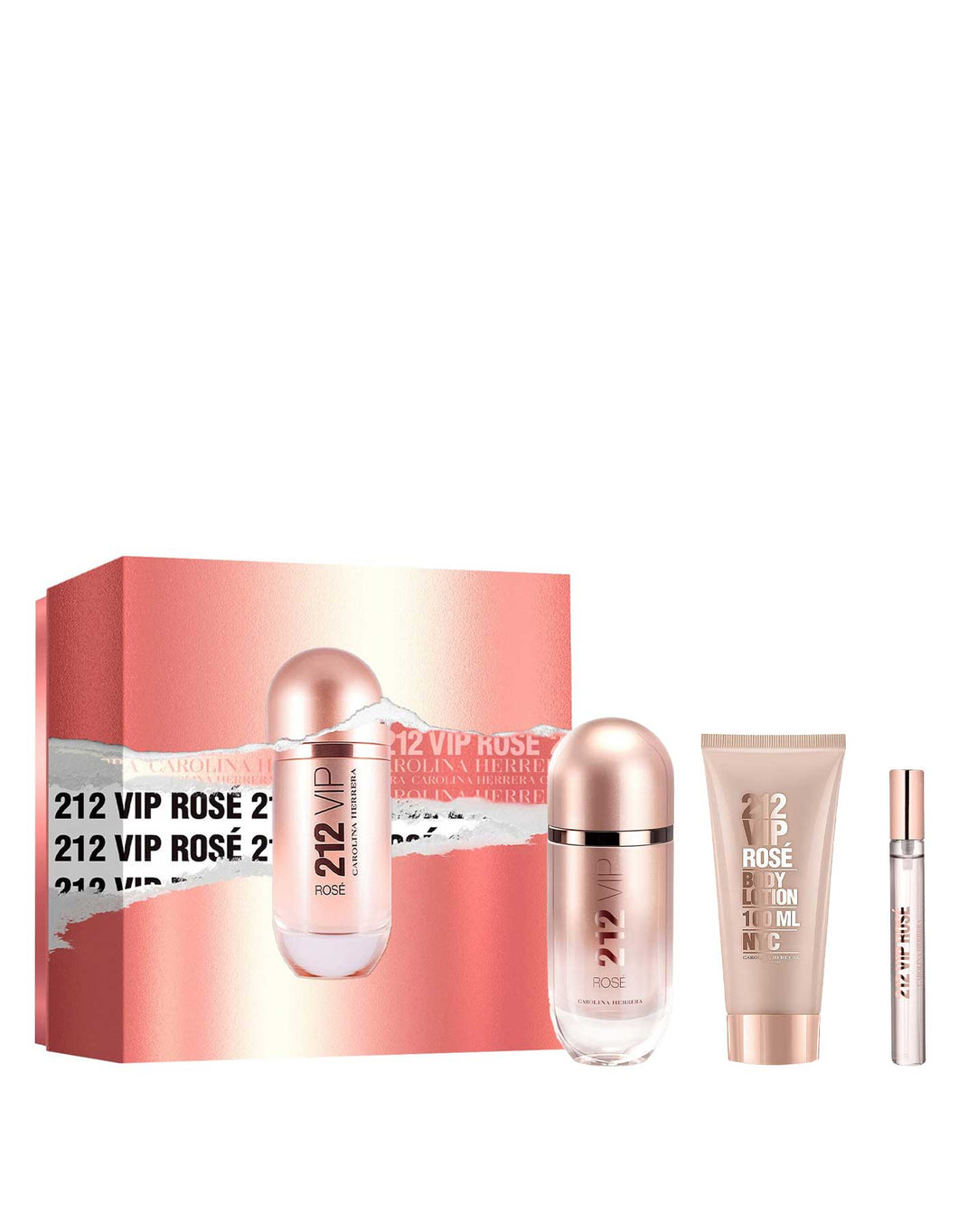 Set 212 VIP Rose 3pc. Edp 2.7oz Spray