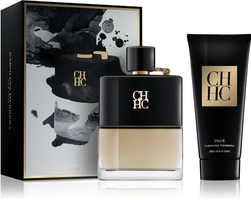 Set CH Prive For Men 2pc. Edt 3.4oz Spray + 3.4oz After Shave Balm