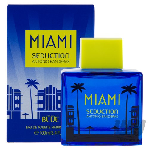 Blue Seduction Miami For Men Edt 3.4oz spray