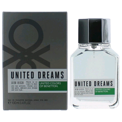 United Dreams Aim High For Men Edt 3.4oz Spray