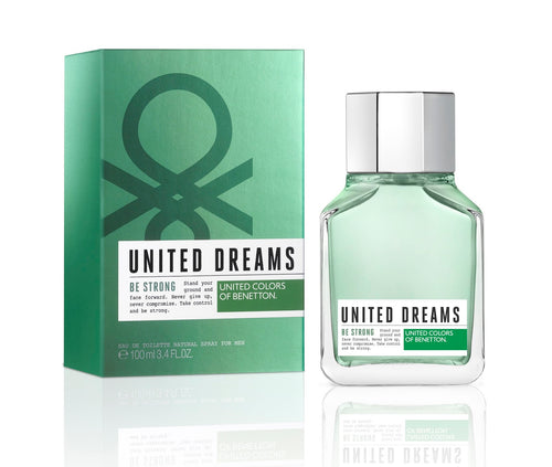 United Dreams Be Strong For Men Edt 3.4oz