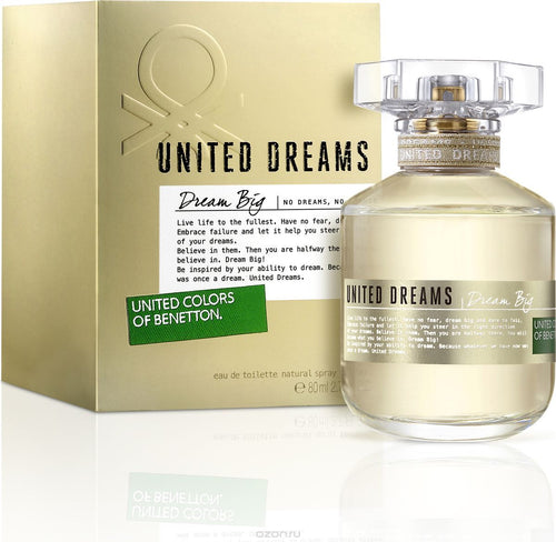 United Dreams Dream Big Woman Edt 2.7oz Spray