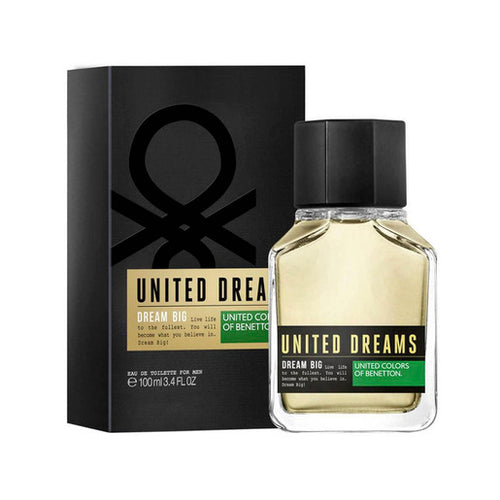 United Dreams Dream Big Men Edt 3.4oz Spray