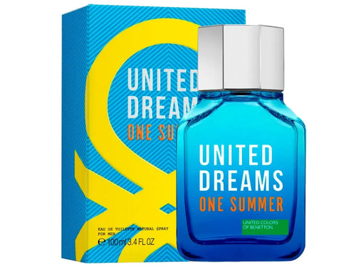 United Dreams One Summer For Him Edt 3.4oz Spray