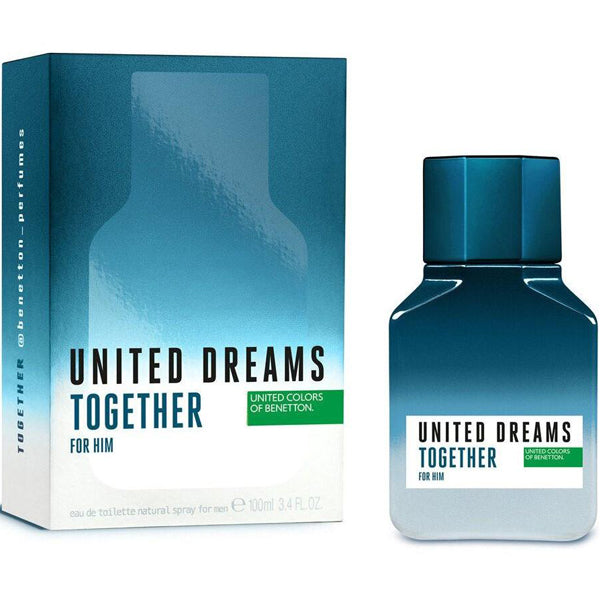 United Dreams Together For Him Edt 3.4oz Spray