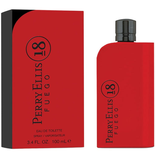 Perry 18 Fuego For Men Edt 3.4oz Spray