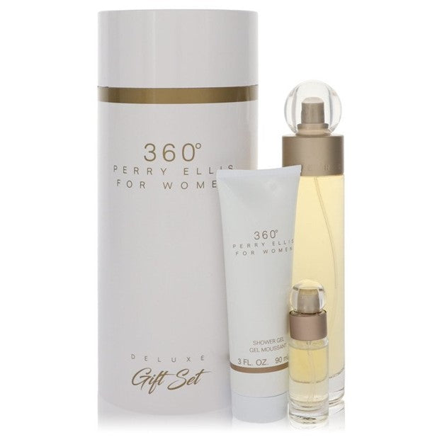 Set 360 For Women 3pc. Edt 3.4oz Spray