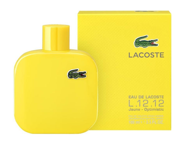 Eau De Lacoste Jaune Men Edt 3.4oz Spray