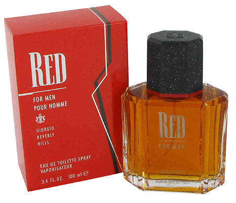 Red by Giorgio Beverly Hills For Men Edt 3.4oz Spray